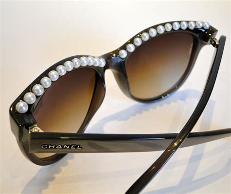 chanel sunglasses with pearls